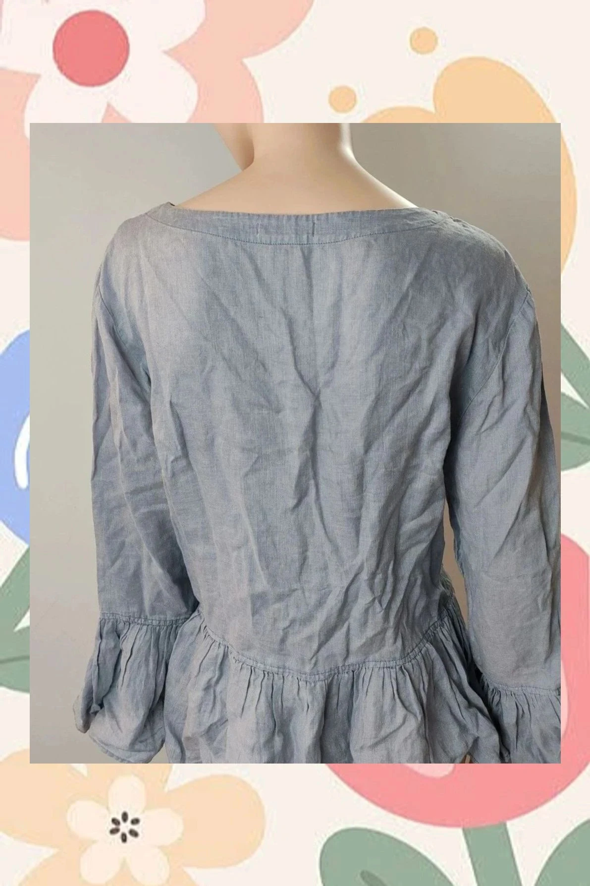 Replay dames blouse 100% linnen – photo 2